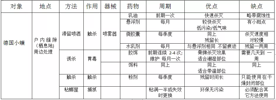 另人聞風喪膽的德國小蠊，如何科學地消滅它